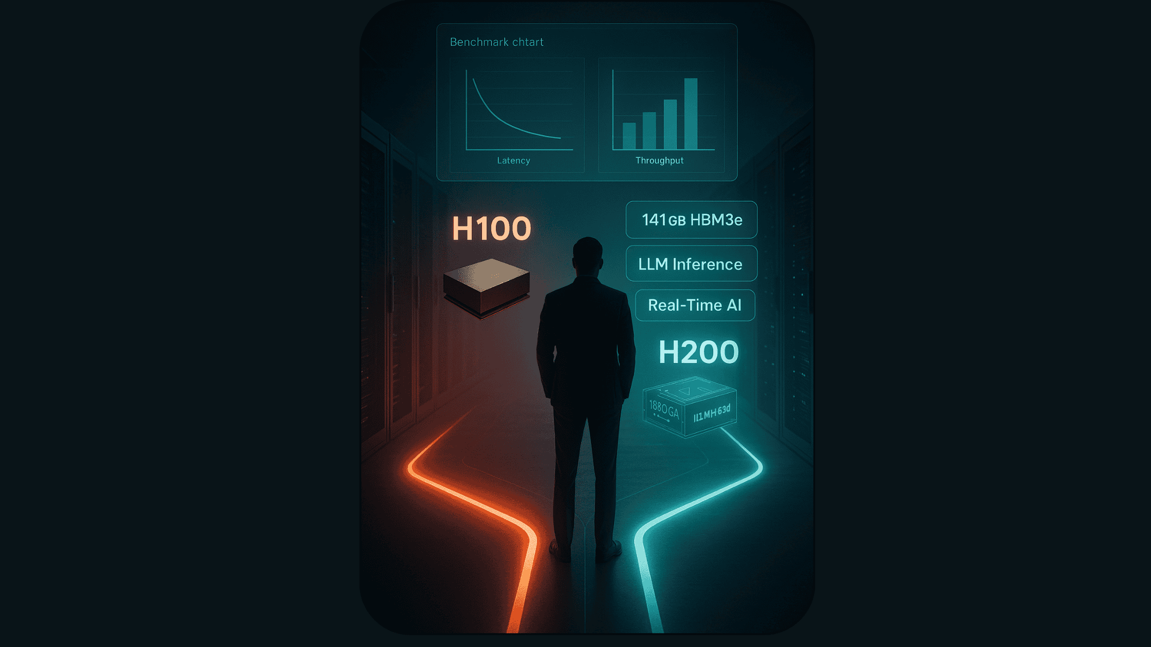 H100 vs H200 Specs  : Synthetic vs Real-World Benchmarks in GPU Testing