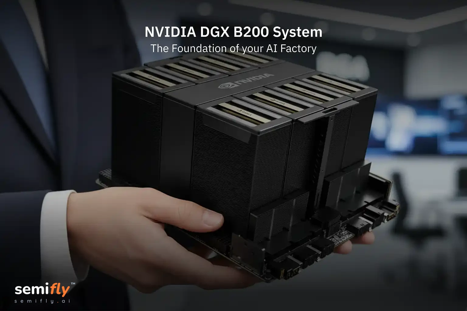 The Best DGX B200 AI Cluster for Enterprises